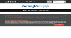 Desktop Screenshot of con-telegraph.ie